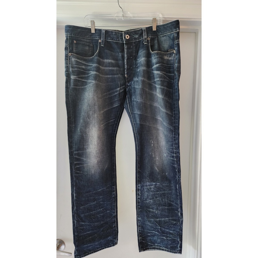 G-Star Raw Scutar A3 3D Slim Tapered Stretch Men Jeans Size 40x30